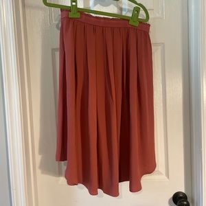 Loft pink skirt size M